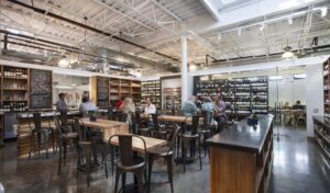 Santa Barbara Public Market interior design by Dawn Sherry